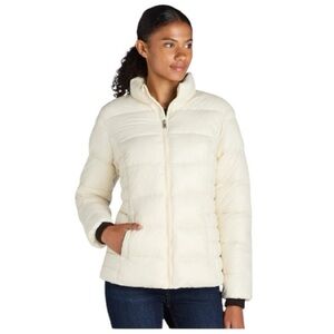 Time and Tru Women's and Women’s Puffer Jacket
Silver/Almond. NWT